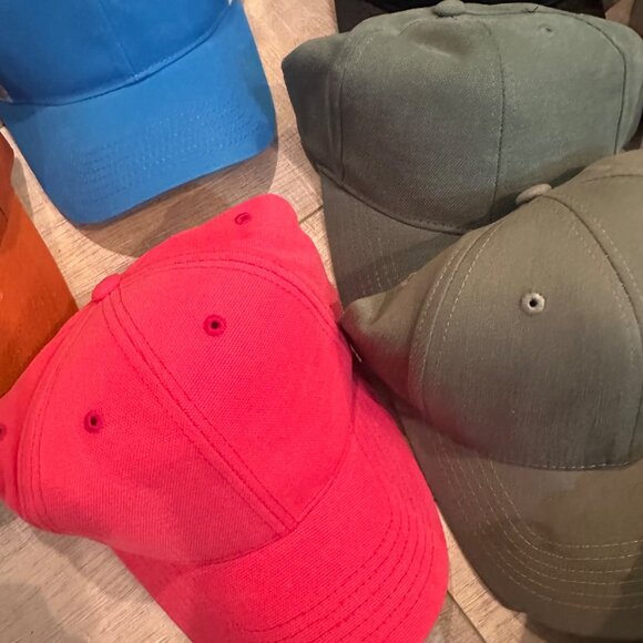 LOT OF 44 NEW BLANK HATS AND VISORS FOR EMBROIDERY VARIETY - Picture 8 of 14